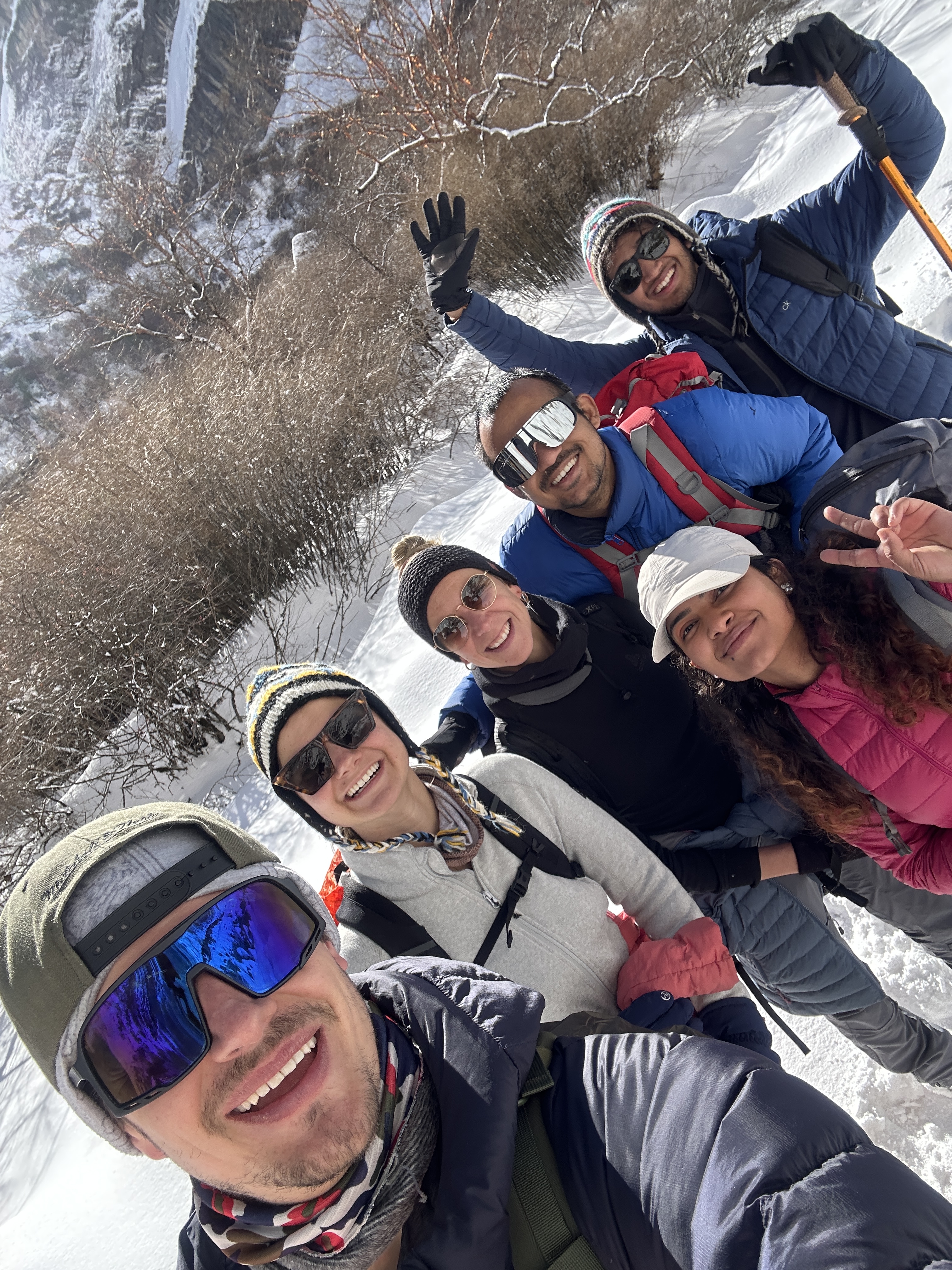 Unsere Gruppe unterwegs